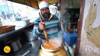 Ludhiana Special Raju Amritsari Naan Thali Rs 140 Only l Punjab Street Food [upl. by Nomead909]