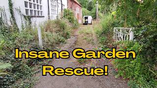 Totally EPIC Garden Restoration 370 Year Old House and gardens Day 1 [upl. by Yemorej]