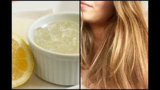 Aclara tu cabello con esta receta casera sin químicos  Natural Hair Highlighter [upl. by Mroz]