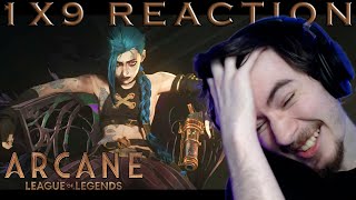 Jinxs Choice Im Stressed ARCANE 1x9 FINALE REACTION ReUpload [upl. by Nomaid]