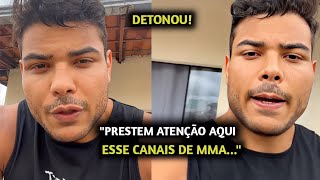 DET0NOU OS CANAIS DE MMA Paulo Borrachinha REAGE a sua LUTA com Chimaev e MANDA IMPORTANTE RECADO [upl. by Craig487]