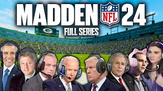 US Presidents Play Madden 24 FULL SERIES [upl. by Nylime]