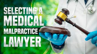 Selecting A Medical Malpractice Lawyer [upl. by Afatsom]