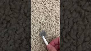 How To Get Kneaded Eraser Out Of Carpet 🎨 artstudio artvlog cleaningtips cleaning drawing [upl. by Ellebana710]