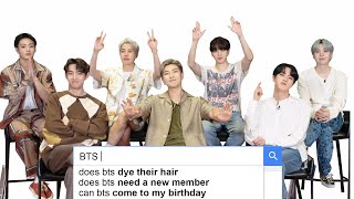 BTS Answer the Webs Most Searched Questions  WIRED [upl. by Ran]