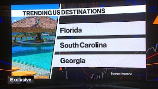 Travel Demand Still Strong for Florida Europe Asia Priceline CEO Says [upl. by Annawik]