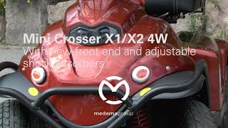 Mini Crosser X1X2 4W with new front end and adjustable shock absorbers [upl. by Carola]