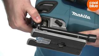 Makita 4350T decoupeerzaag Productvideo NLBE [upl. by Hausmann]