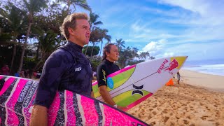 RAW POV PIPE GOES XXL AT THE DA HUI BACKDOOR SHOOTOUT WITH CARISSA MOORE [upl. by Froehlich]