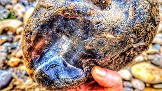 Huge Agate Rock Hunt An Over 9 Pound Gorgeous Agate Find thefinders [upl. by Tarton186]