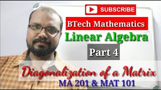 Diagonalization of a Matrix  Linear Algebra Part 4 [upl. by Sixela817]