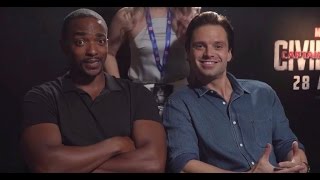 Anthony Mackie amp Sebastian Stan Best Moments 3 [upl. by Niko]