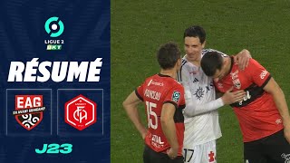 EN AVANT GUINGAMP  FC ANNECY 1  4  Résumé  EAG  FCA  20232024 [upl. by Neitsabes]