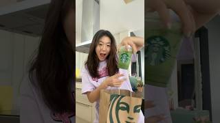 Starbucks pistachio matcha latte hack 🍵 starbucks matcha pistachio drink starbuckscoffee [upl. by Alo]