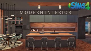 Aesthetic Modern House noCC the Sims 4  Stop Motion [upl. by Novyak]