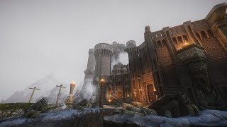 Sjel Blad Castle  Skyrim Special Edition Home Mod [upl. by Erlin384]