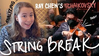 What Happened in Ray Chens Tchaikovsky String Break [upl. by Zendah256]