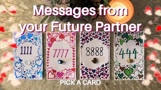 ❤️Messages from your Future Partner💖Channeled letter🩷PICK A CARD [upl. by Gordie]