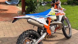 KTM exc 300 tpi six days 2022 TEST Cz rewiew [upl. by Laehcimaj]