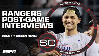 ‘It’s UNREAL’  Bruce Bochy amp Corey Seager react to winning World Series 🏆  SportsCenter [upl. by Yrrehs]