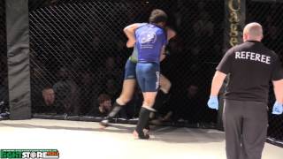 Ciaran Clarke vs Alexander Yankov  Cage Legacy Fighting Championship 1 [upl. by Doretta811]