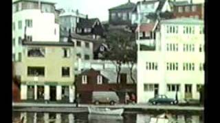 FäröarnaFaroesFøroyar 1961 1st part Tórshavn Klaksvík Skúvoy [upl. by Moshell]