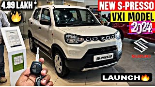 NEW SPRESSO CAR VXI MODEL🔥 MARUTI SUZUKI SPRESSO 2024 LAUNCH PRICEDESIGNFEATURES [upl. by Azzil584]