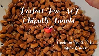 Mastering The Art Of Perfect Pinto Beans For Your Homemade Chipotle Bowl [upl. by Ailedo]