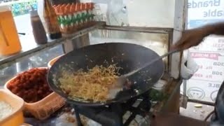 Street Food Gobi Egg Noodles and Egg Noodles l How to make Egg Noodles l How to make Gobi Egg Noodle [upl. by Svensen982]