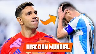 ESTO DIJO el DIBU MARTINEZ TRAS PENALES y REACCIÓN MUNDIAL ARGENTINA Vs ECUADOR COPA AMERICA [upl. by Ledif116]