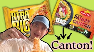 Lucky Me vs Payless Xtra Big Pancit Canton  Review ni Kuya Ditto  Kilatis [upl. by Summer988]