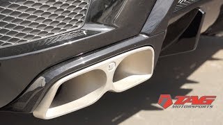 Brabus Mercedes GL 550 Exhaust  TAG Motorsports [upl. by Kellina942]