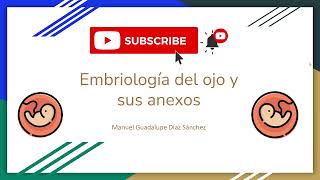 Embriología del ojo y sus anexos [upl. by Wanyen]