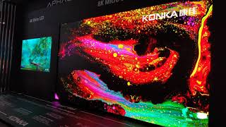 8K Micro LED Smart Wall CES 2020 4K [upl. by Nidya]