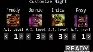 FNAF 1  Custom Night EasterEgg Bite of 1987 [upl. by Lindsay575]