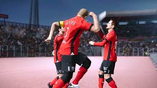 GUINGAMP  CAEN  PES 21 GAMEPLAY [upl. by Jepson]