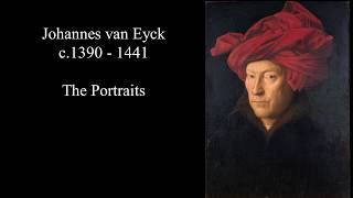 Jan van Eyck 13951441  The Portraits 2K Ultra HD Silent Slideshow [upl. by Xineohp]