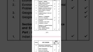 SEBA Class 10 Social Science Half yearly exam Complete syllabus 2024SEBA SCERT ncert class10seba [upl. by Litch]