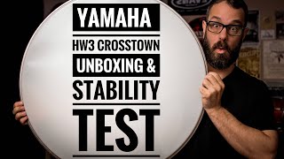 Yamaha HW3 Crosstown Hardware PackUnboxing amp Stability Test  Bearded Drums Episode 58 [upl. by Oria]