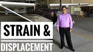 Strain and Displacement Aerospace Engineering Lecture 73 [upl. by Irabaj]