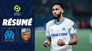 Olympique de Marseille  Lorient 31 Résumé Ligue 1 Uber Beats 2024 [upl. by Eelyahs]