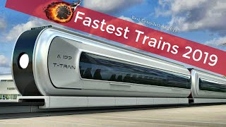 Top 10 Fastest High Speed Trains in the World [upl. by Eanrahs]