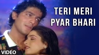 Teri Meri Pyar Bhari Video Song  Khatron Ke Khiladi  Mohd Aziz Anuradha Paudwal  Chunky Pandey [upl. by Annabell]