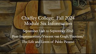 Chaffey College 8WModule Six InformationFall 2024 [upl. by Waers]