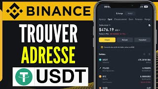 Comment Trouver Son Adresse Usdt Sur Binance 2024 [upl. by Iliak723]