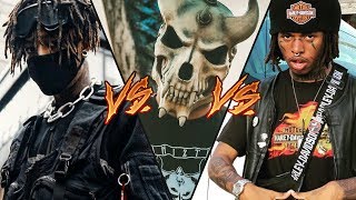 SCARLXRD VS SINIZTER VS ZILLAKAMI Song Titles Included [upl. by Benkley]