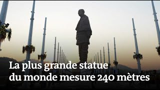 La plus grande statue du monde inaugurée en Inde [upl. by Corel826]