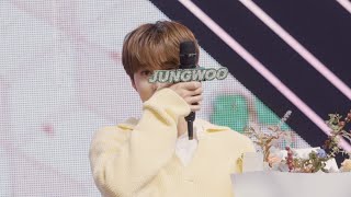 WHEN JUNGWOO CRIED  GOOD BYE 쇼 음악중심 [upl. by Oidiple457]