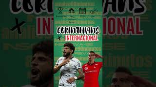 Corinthians x Internacional Hoje Decisão Crucial Fuga do Z4 ou G4 futebol inter corinthians [upl. by Ybanrab]