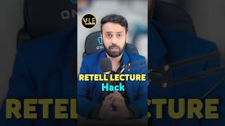 Tips to improve Retell Lecture✅pte shorts [upl. by Nywg490]